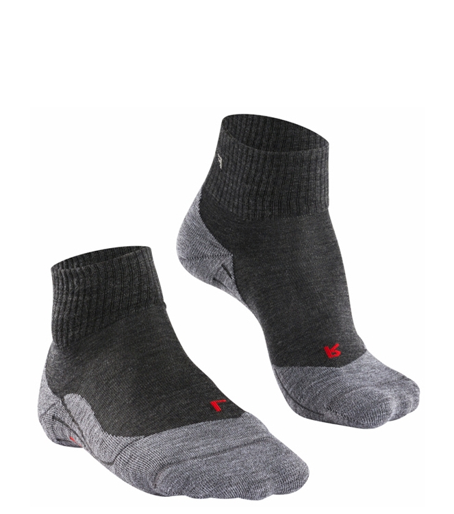 Falke Falke Trekking <span>16473 3180 TK5 Short</span> Smog Falke Trekking <span>16473 3180 TK5 Short</span> 16473 3180 TK5 Short grijs - www.bremmerschoenen.live - Bremmer Schoenen