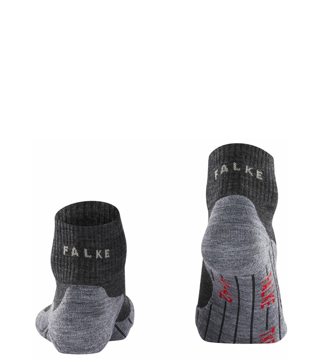 Falke Falke Trekking <span>16473 3180 TK5 Short</span> Smog Falke Trekking <span>16473 3180 TK5 Short</span> 16473 3180 TK5 Short grijs - www.bremmerschoenen.live - Bremmer Schoenen
