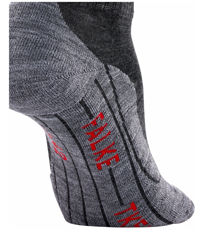 Falke Falke Trekking <span>16473 3180 TK5 Short</span> Smog Falke Trekking <span>16473 3180 TK5 Short</span> 16473 3180 TK5 Short grijs - www.bremmerschoenen.live - Bremmer Schoenen