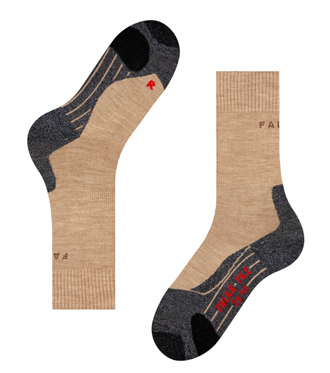Falke Falke Trekking <span>16445 4100 TK2</span> Ecru Falke Trekking <span>16445 4100 TK2</span> 16445 4100 TK2 beige - www.bremmerschoenen.live - Bremmer Schoenen