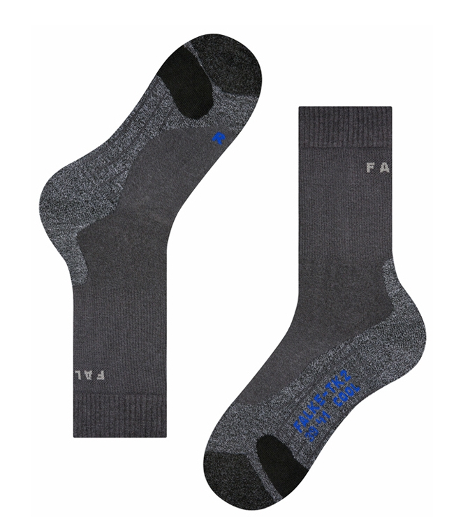 Falke Falke Trekking <span>16138 3180 TK2 Cool</span> Asphalt Falke Trekking <span>16138 3180 TK2 Cool</span> 16138 3180 TK2 Cool grijs - www.bremmerschoenen.live - Bremmer Schoenen