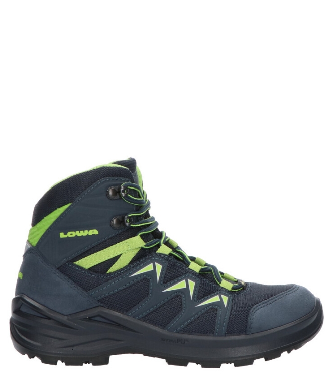 Lowa Lowa wandelschoen hoog <span>LK640116-9701 innox GTX</span> steelblue-lime Lowa wandelschoen hoog <span>LK640116-9701 innox GTX</span> LK640116-9701 innox GTX blauw - www.bremmerschoenen.live - Bremmer Schoenen