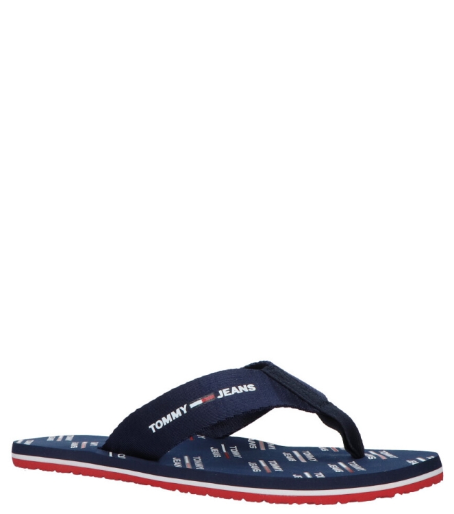 Tommy Hilfiger Tommy Hilfiger slipper <span>EM0EM00451 C87</span> Twilight Navy Tommy Hilfiger slipper <span>EM0EM00451 C87</span> EM0EM00451 C87 blauw - www.bremmerschoenen.live - Bremmer Schoenen