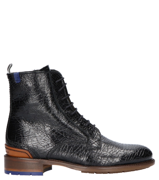 Floris van Bommel Floris van Bommel Veterboot <span>85644/01</span> 01 Black Floris van Bommel Veterboot <span>85644/01</span> 85644/01 zwart - www.bremmerschoenen.live - Bremmer Schoenen