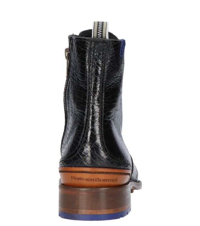 Floris van Bommel Floris van Bommel Veterboot <span>85644/01</span> 01 Black Floris van Bommel Veterboot <span>85644/01</span> 85644/01 zwart - www.bremmerschoenen.live - Bremmer Schoenen