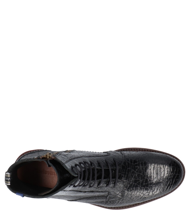 Floris van Bommel Floris van Bommel Veterboot <span>85644/01</span> 01 Black Floris van Bommel Veterboot <span>85644/01</span> 85644/01 zwart - www.bremmerschoenen.live - Bremmer Schoenen