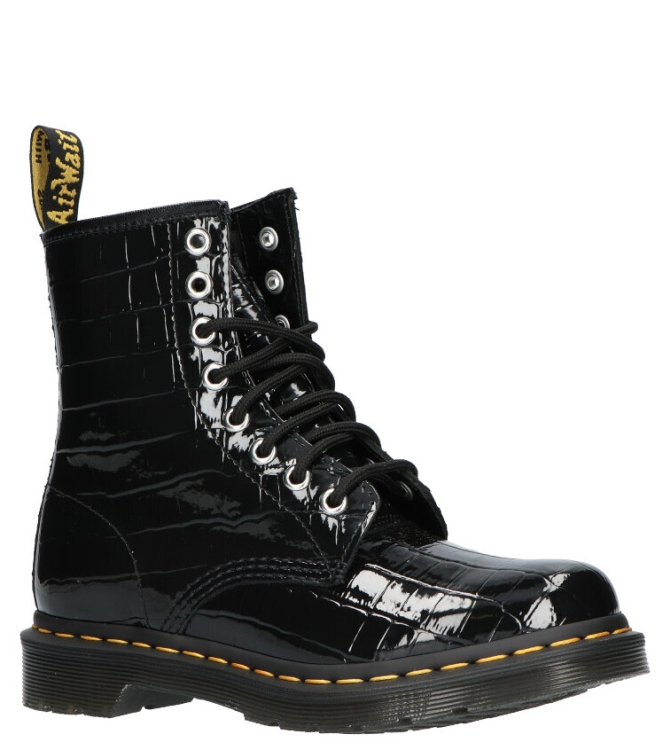 Dr. Martens veterboot <span>26262001 1460W</span> 26262001 1460W zwart - www.bremmerschoenen.live - Bremmer Schoenen