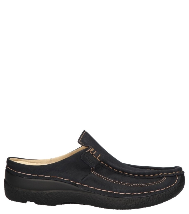 Wolky Wolky Slipper <span>0620211 800 Roll Slide</span> 800 Blue Wolky Slipper <span>0620211 800 Roll Slide</span> 0620211 800 Roll Slide blauw - www.bremmerschoenen.live - Bremmer Schoenen