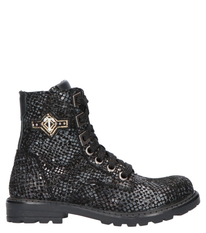 Twins Twins Veterboot <span>320626 989</span> 989 Black Twins Veterboot <span>320626 989</span> 320626 989 zwart - www.bremmerschoenen.live - Bremmer Schoenen