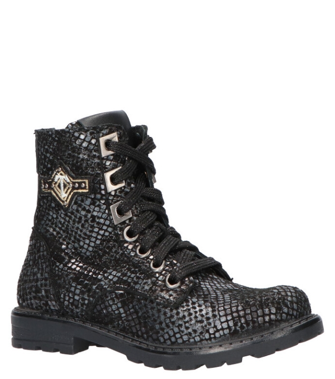 Twins Twins Veterboot <span>320626 989</span> 989 Black Twins Veterboot <span>320626 989</span> 320626 989 zwart - www.bremmerschoenen.live - Bremmer Schoenen