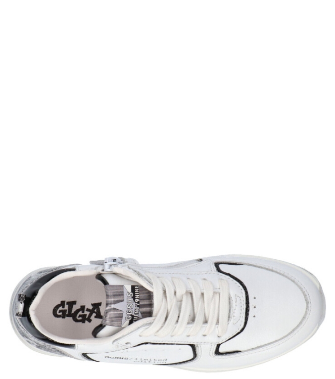 Giga Giga sneaker <span>G3686 A11L17</span> A11L17 velvet white/ verniz preto Giga sneaker <span>G3686 A11L17</span> G3686 A11L17 wit - www.bremmerschoenen.live - Bremmer Schoenen
