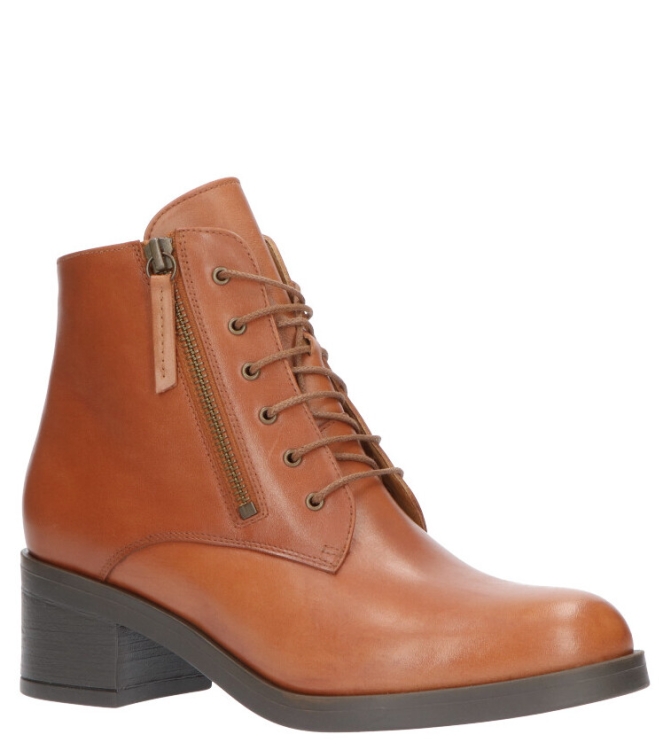 Verhulst veterboot <span>0447-113-144 Olivia</span> 0447-113-144 Olivia cognac - www.bremmerschoenen.live - Bremmer Schoenen