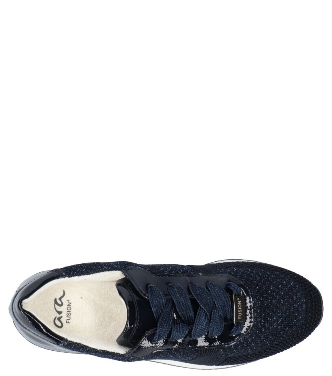 Ara Ara Sneaker <span>12-24069-06</span> 06 BLAU-BLAU-METALLIC,NAVY Ara Sneaker <span>12-24069-06</span> 12-24069-06 blauw - www.bremmerschoenen.live - Bremmer Schoenen