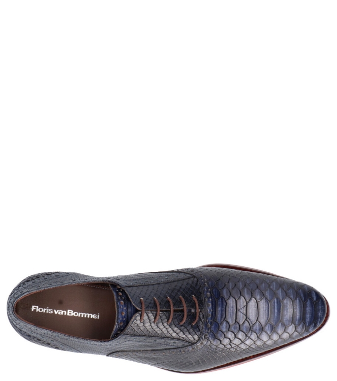 Floris van Bommel Floris van Bommel Geklede schoen <span>de Stapper 05.17 SFM-30238 41-03 / 19104/17</span> 17 Dark Blue Snake Floris van Bommel Geklede schoen <span>de Stapper 05.17 SFM-30238 41-03 / 19104/17</span> de Stapper 05.17 SFM-30238 41-03 / 19104/17 blauw - www.bremmerschoenen.live - Bremmer Schoenen