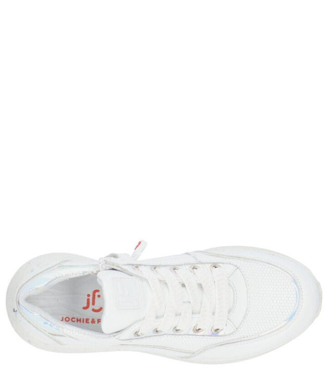 Jochie Jochie-Freaks sneaker <span>21526-101</span> White silver Jochie-Freaks sneaker <span>21526-101</span> 21526-101 wit - www.bremmerschoenen.live - Bremmer Schoenen