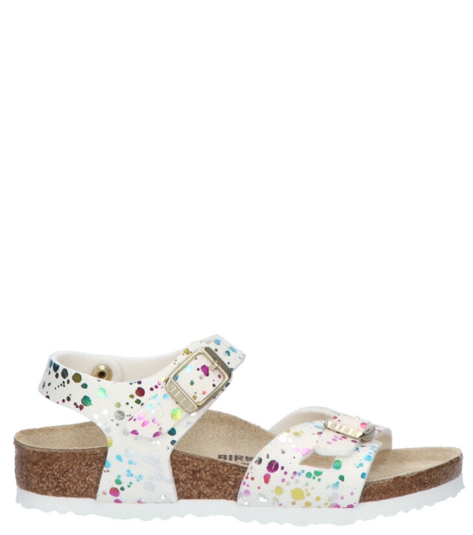 Birkenstock Birkenstock sandaal <span>1019743 Rio kids</span> white confetti pop Birkenstock sandaal <span>1019743 Rio kids</span> 1019743 Rio kids wit - www.bremmerschoenen.live - Bremmer Schoenen