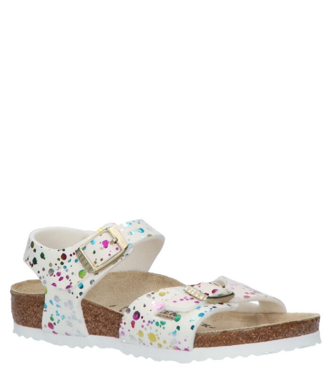 Birkenstock Birkenstock sandaal <span>1019743 Rio kids</span> white confetti pop Birkenstock sandaal <span>1019743 Rio kids</span> 1019743 Rio kids wit - www.bremmerschoenen.live - Bremmer Schoenen
