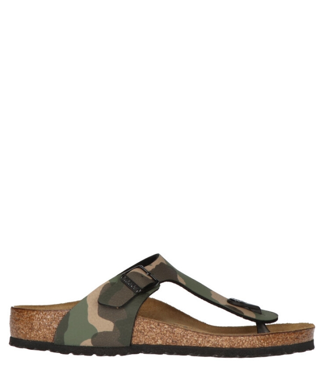 Birkenstock slipper <span>1019339 Gizeh Kids BF</span> 1019339 Gizeh Kids BF groen - www.bremmerschoenen.live - Bremmer Schoenen