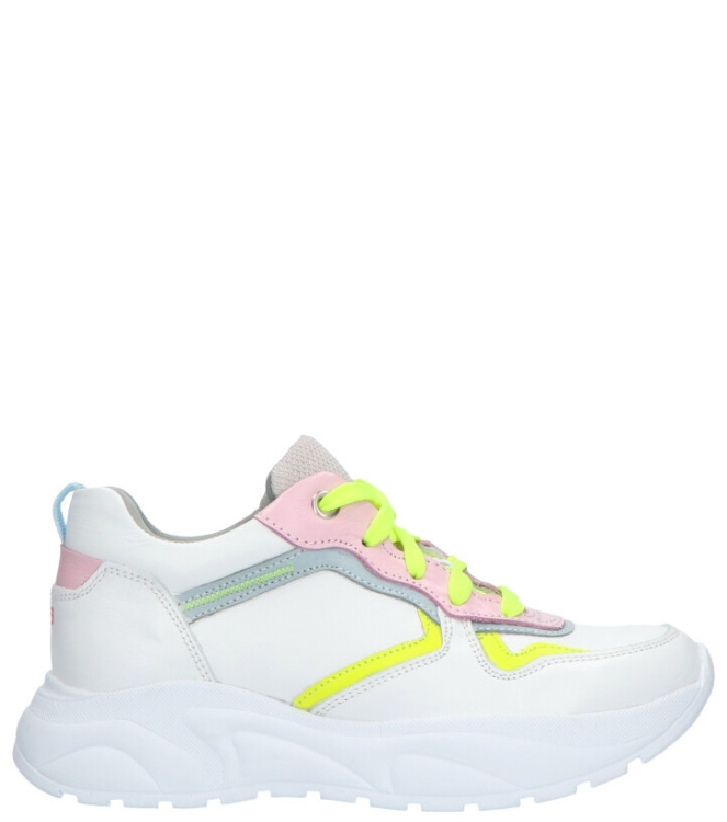 Twins Twins sneaker <span>321157 500</span> white/pink 500 Twins sneaker <span>321157 500</span> 321157 500 wit - www.bremmerschoenen.live - Bremmer Schoenen