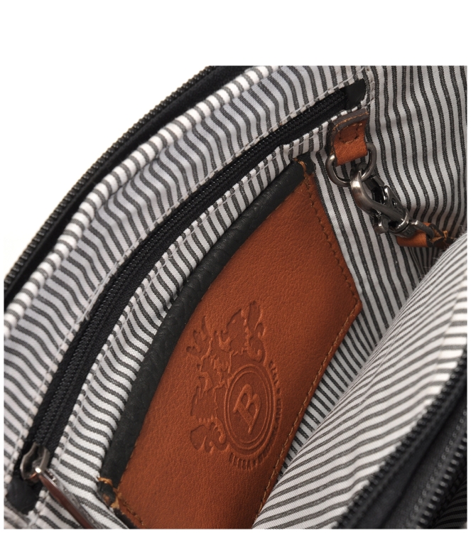 Berba Berba Crossbody tas <span>125-041-00</span> 00 Black Berba Crossbody tas <span>125-041-00</span> 125-041-00 zwart - www.bremmerschoenen.live - Bremmer Schoenen