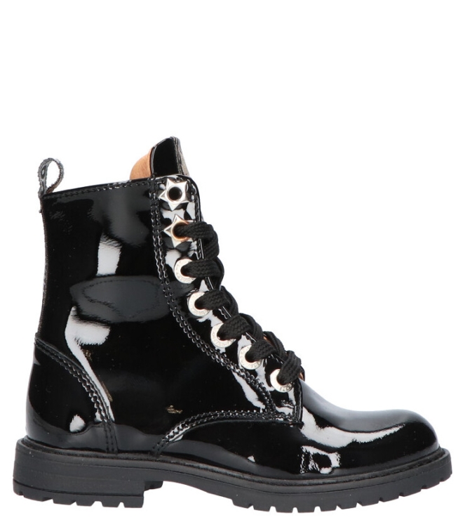 Develab Develab veterboot <span>42132 925</span> 925 Black Patent Develab veterboot <span>42132 925</span> 42132 925 zwart - www.bremmerschoenen.live - Bremmer Schoenen