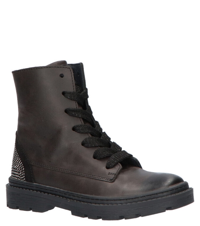 Jochie Jochie-Freaks veterboot <span>JF-21386 200</span> Black Jochie-Freaks veterboot <span>JF-21386 200</span> JF-21386 200 zwart - www.bremmerschoenen.live - Bremmer Schoenen