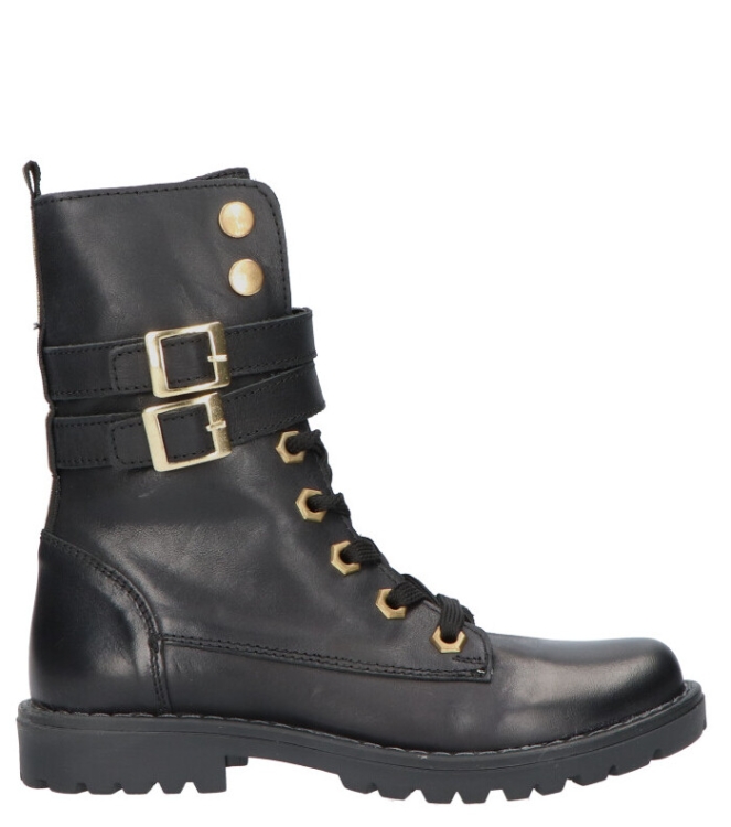Jochie Jochie-Freaks veterboot <span>JF-21596 200</span> Black Jochie-Freaks veterboot <span>JF-21596 200</span> JF-21596 200 zwart - www.bremmerschoenen.live - Bremmer Schoenen