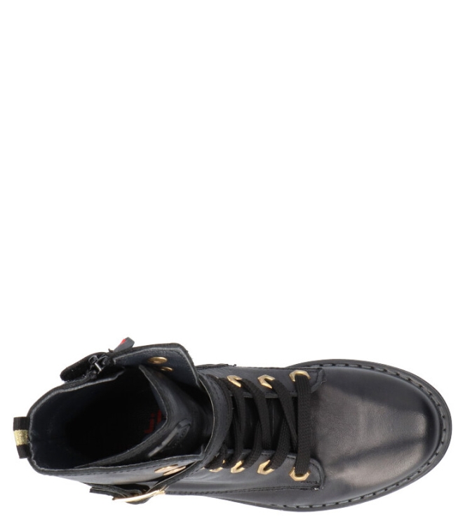 Jochie Jochie-Freaks veterboot <span>JF-21596 200</span> Black Jochie-Freaks veterboot <span>JF-21596 200</span> JF-21596 200 zwart - www.bremmerschoenen.live - Bremmer Schoenen