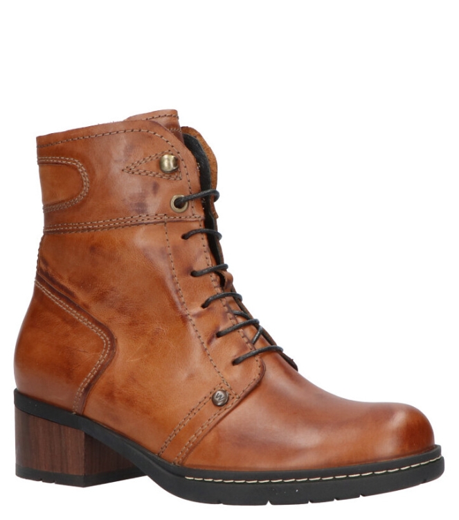 Wolky veterboot <span>0126030 430 Red Deer</span> 0126030 430 Red Deer cognac - www.bremmerschoenen.live - Bremmer Schoenen