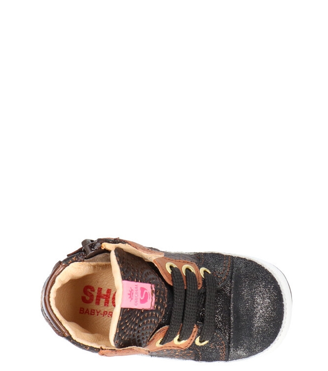 Shoesme Shoesme babyschoen <span>BP21W011-A</span> Black Bronze Metallic Shoesme babyschoen <span>BP21W011-A</span> BP21W011-A meerkleurig - www.bremmerschoenen.live - Bremmer Schoenen