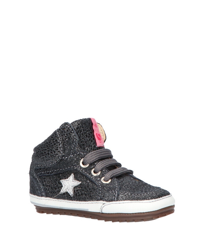 Shoesme Shoesme babyschoen <span>BP21W026-C</span> Black Silver Shoesme babyschoen <span>BP21W026-C</span> BP21W026-C zwart - www.bremmerschoenen.live - Bremmer Schoenen