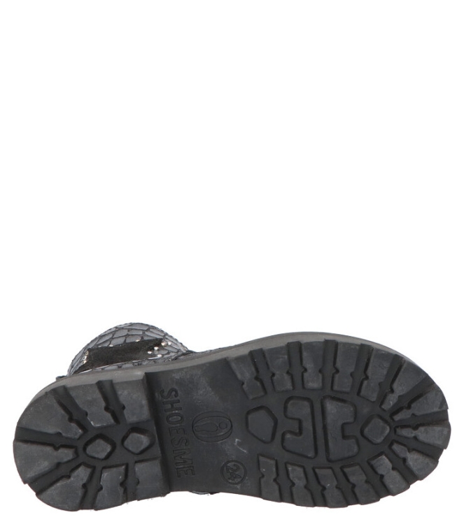 Shoesme Shoesme veterboot <span>TA21W024-C</span> BLACK CROCO Shoesme veterboot <span>TA21W024-C</span> TA21W024-C zwart - www.bremmerschoenen.live - Bremmer Schoenen