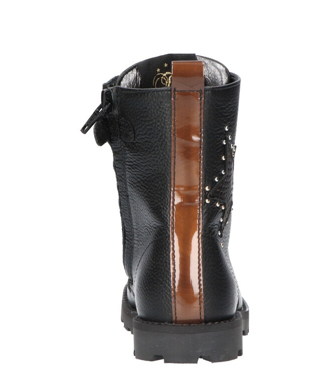 Shoesme Shoesme veterboot <span>TA21W024-B</span> Black Shoesme veterboot <span>TA21W024-B</span> TA21W024-B zwart - www.bremmerschoenen.live - Bremmer Schoenen