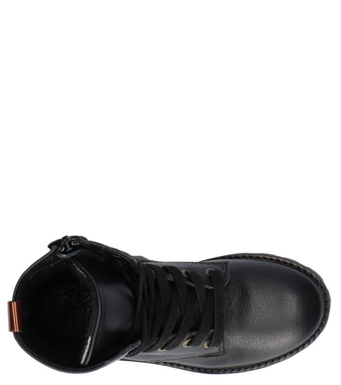 Shoesme Shoesme veterboot <span>TA21W024-B</span> Black Shoesme veterboot <span>TA21W024-B</span> TA21W024-B zwart - www.bremmerschoenen.live - Bremmer Schoenen