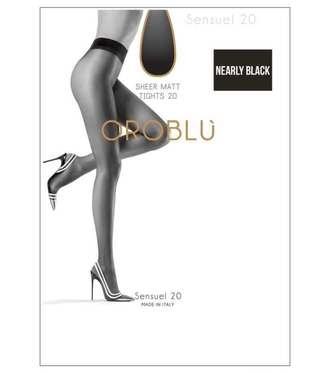 Oroblu Oroblu Panty <span>Sensuel 20 Nearly Black</span> 9900 Nearly Black Oroblu Panty <span>Sensuel 20 Nearly Black</span> Sensuel 20 Nearly Black zwart - www.bremmerschoenen.live - Bremmer Schoenen