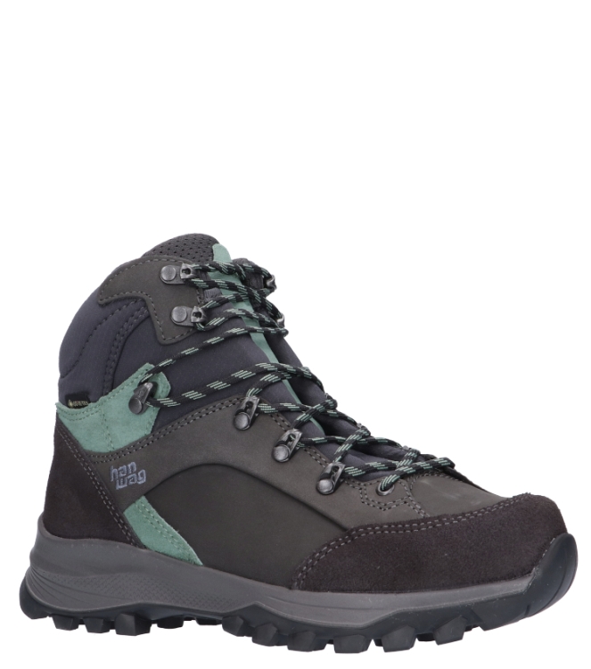 Hanwag Hanwag Wandelschoen <span>203901-064494 Alta Bunion II Lady GTX</span> Asphalt/ Mint Hanwag Wandelschoen <span>203901-064494 Alta Bunion II Lady GTX</span> 203901-064494 Alta Bunion II Lady GTX grijs - www.bremmerschoenen.live - Bremmer Schoenen
