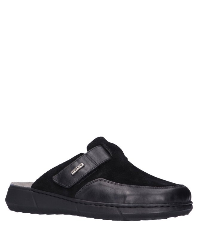 Rohde Rohde pantoffel <span>6722 90</span> Black Rohde pantoffel <span>6722 90</span> 6722 90 zwart - www.bremmerschoenen.live - Bremmer Schoenen