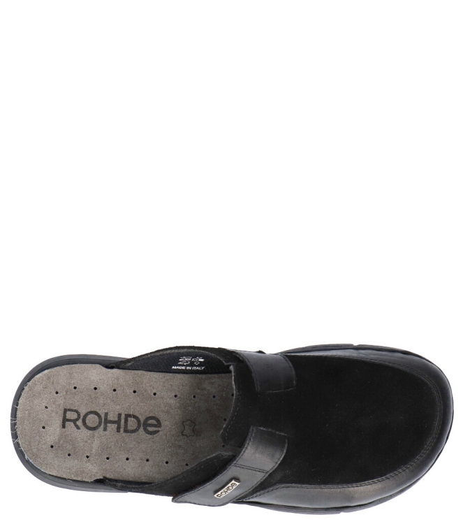 Rohde Rohde pantoffel <span>6722 90</span> Black Rohde pantoffel <span>6722 90</span> 6722 90 zwart - www.bremmerschoenen.live - Bremmer Schoenen