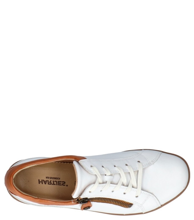Hartjes Hartjes Sneaker <span>162.0826 02/53 XS Casual</span> 2/53 Weiss/ Cognac Hartjes Sneaker <span>162.0826 02/53 XS Casual</span> 162.0826 02/53 XS Casual wit - www.bremmerschoenen.live - Bremmer Schoenen