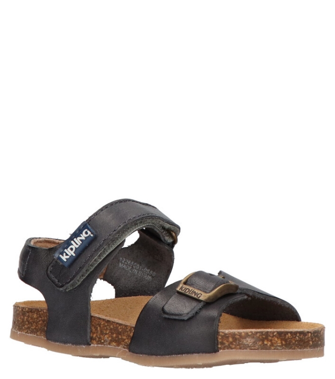 Kipling Kipling sandaal <span>Fabio 12265501</span> 850 dk grey Kipling sandaal <span>Fabio 12265501</span> Fabio 12265501 grijs - www.bremmerschoenen.live - Bremmer Schoenen