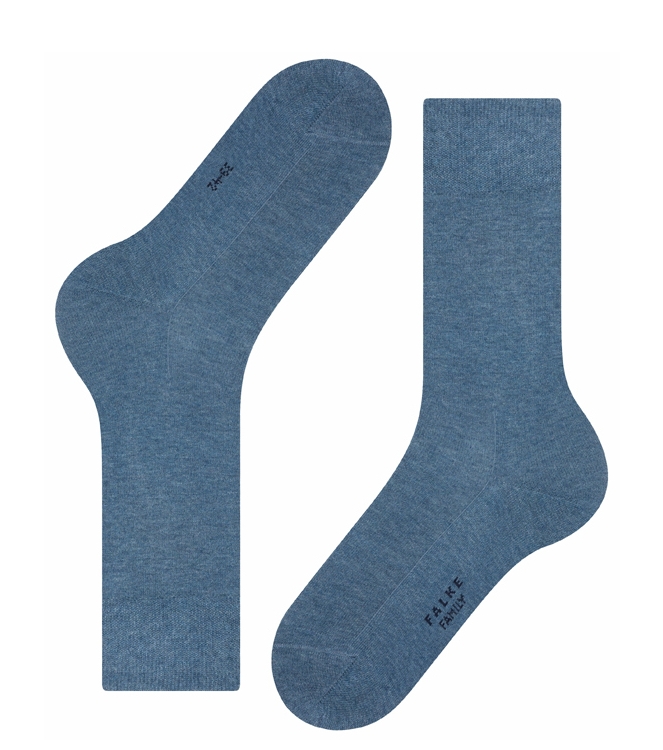 Falke Falke Family <span>14657 6660 Family sokken</span> Light Denim Falke Family <span>14657 6660 Family sokken</span> 14657 6660 Family sokken blauw - www.bremmerschoenen.live - Bremmer Schoenen