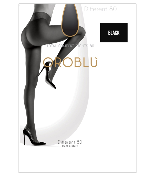 Oroblu Oroblu Panty <span>Different 80 Black</span> 9999 Black Oroblu Panty <span>Different 80 Black</span> Different 80 Black zwart - www.bremmerschoenen.live - Bremmer Schoenen