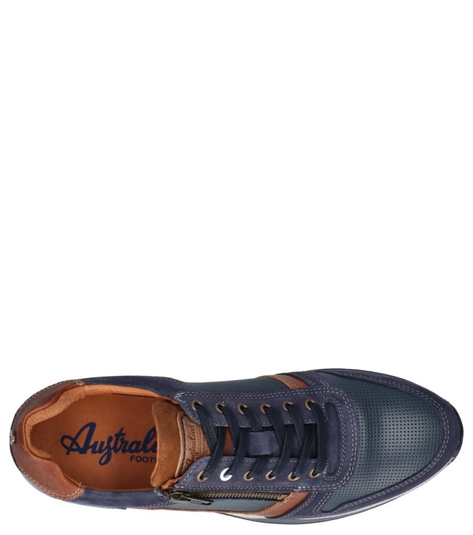 Australian Australian sneaker <span>15.1473.03 SIP Browning</span> Ocean blue cognac Australian sneaker <span>15.1473.03 SIP Browning</span> 15.1473.03 SIP Browning blauw - www.bremmerschoenen.live - Bremmer Schoenen