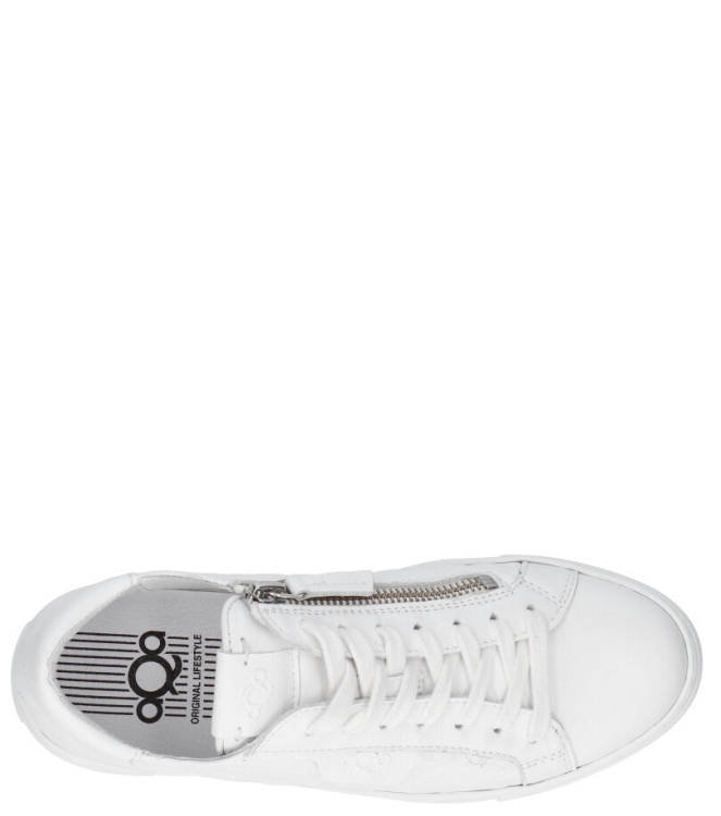 Aqa Aqa Sneaker <span>A8040 A18</span> A18 Velvet Optical White Aqa Sneaker <span>A8040 A18</span> A8040 A18 wit - www.bremmerschoenen.live - Bremmer Schoenen