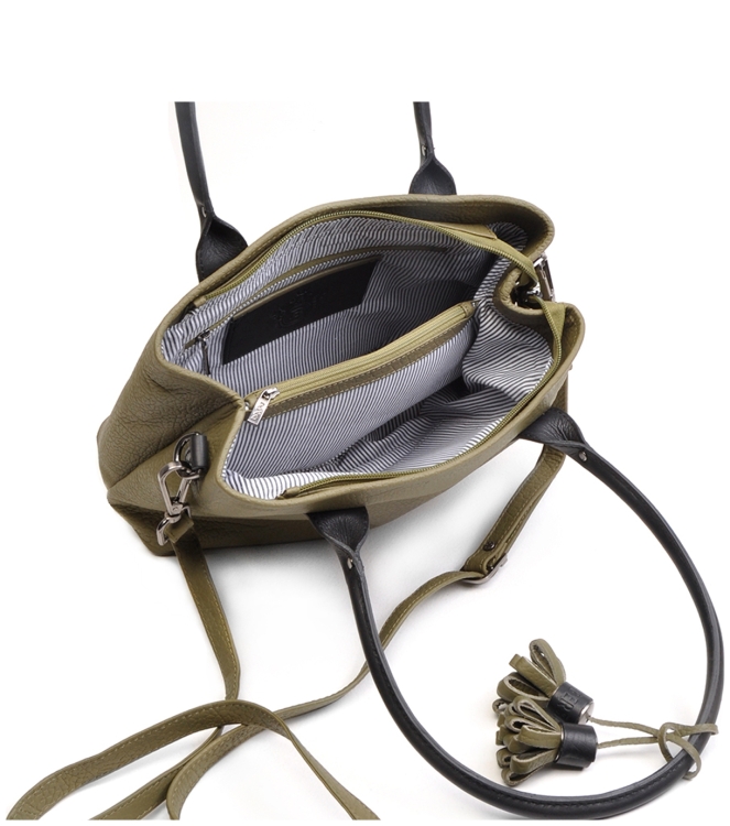 Berba Berba Schoudertas <span>125-312-49</span> Olive Berba Schoudertas <span>125-312-49</span> 125-312-49 groen - www.bremmerschoenen.live - Bremmer Schoenen