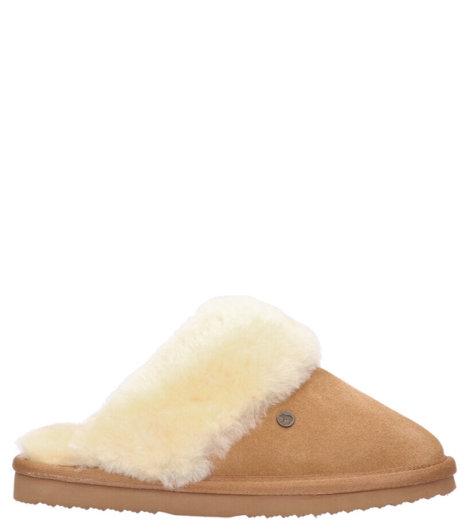 Warmbat pantoffel <span>Flurry women FLS321025 Cognac</span> Flurry women FLS321025 Cognac cognac - www.bremmerschoenen.live - Bremmer Schoenen