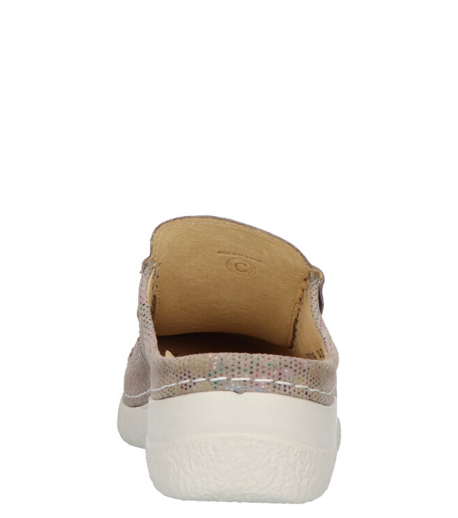 Wolky Wolky Slipper <span>0620245 157 Roll Slide</span> 157 Taupe flower Wolky Slipper <span>0620245 157 Roll Slide</span> 0620245 157 Roll Slide beige - www.bremmerschoenen.live - Bremmer Schoenen
