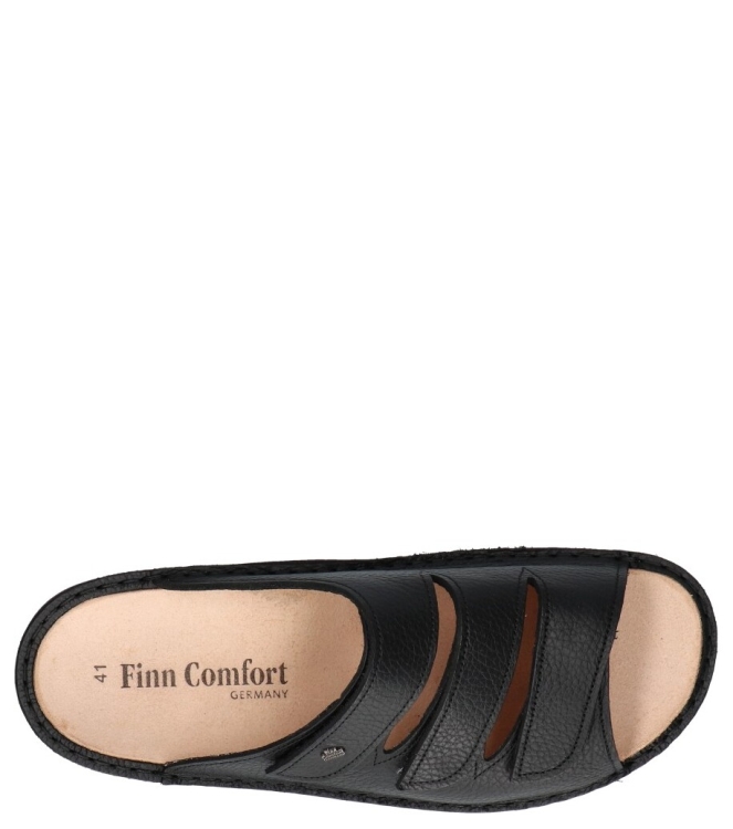 Finn Comfort Finn Comfort slipper <span>1508 055099 Korfu</span> black bison Finn Comfort slipper <span>1508 055099 Korfu</span> 1508 055099 Korfu zwart - www.bremmerschoenen.live - Bremmer Schoenen
