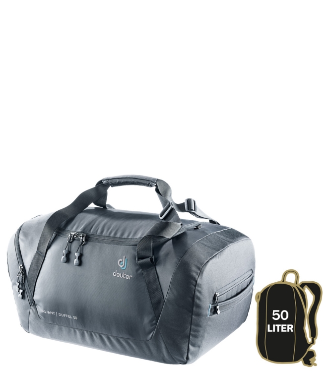 Deuter Deuter weekendtas <span>DR3520120-7000 Aviant Duffel 50</span> Black Deuter weekendtas <span>DR3520120-7000 Aviant Duffel 50</span> DR3520120-7000 Aviant Duffel 50 zwart - www.bremmerschoenen.live - Bremmer Schoenen