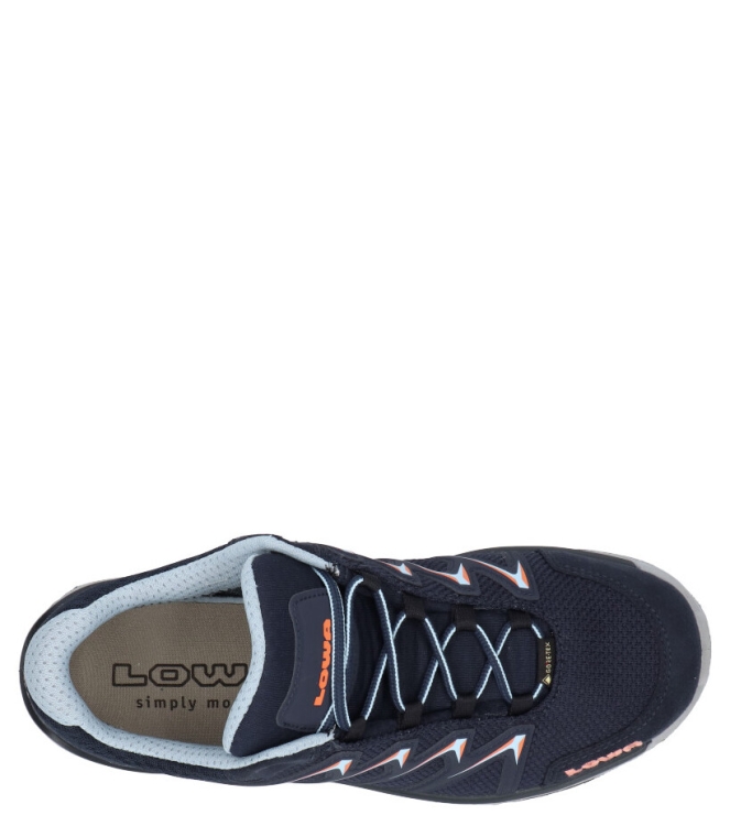 Lowa Lowa wandelschoen <span>LM320709-6959 Innox Pro GTX Lo Ws</span> Navy/salmon Lowa wandelschoen <span>LM320709-6959 Innox Pro GTX Lo Ws</span> LM320709-6959 Innox Pro GTX Lo Ws blauw - www.bremmerschoenen.live - Bremmer Schoenen